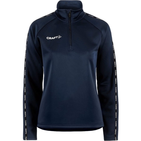 Craft 1912732 Squad 2.0 Half Zip W - Navy - XL