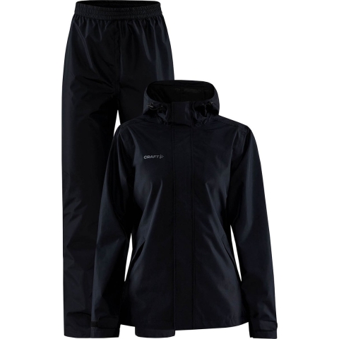 Craft 1911775 Core Explore Rain Set Wmn - Black - L