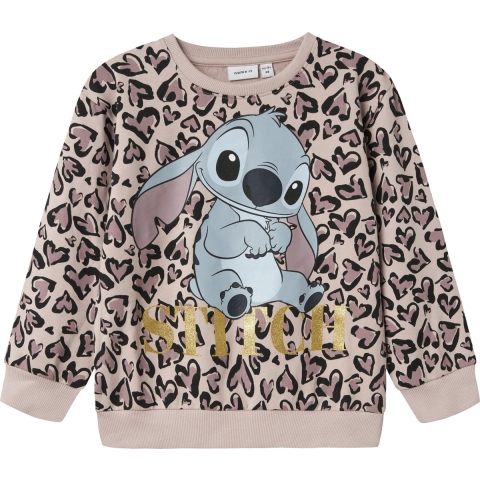 Name It Sweatshirt - NmfJanni - Gepolijst Lilac - Name It - 2 jaar (92) - Sweatshirt