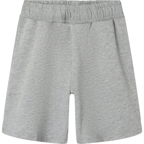 Name It Sweatshorts - Noos - NknCyber ​​​​- Grey Melange - Name It - 12 jaar (152) - Shorts