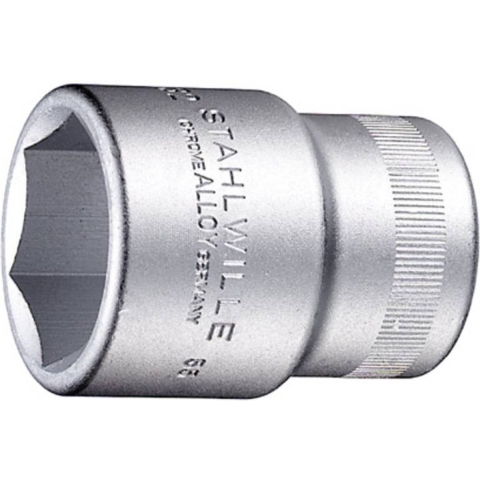 Stahlwille Dopsleutelbit | 3/4 inch 6-kant | sleutelwijdte 22 mm | lengte 51 mm | 1 stuk - 05010022 05010022