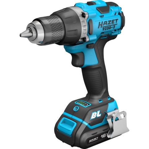 HAZET Accuschroefboormachineset · 18 Volt · 2,5 Ah (Ampère-uur) · 3-delig 9230-2 · 3-delig