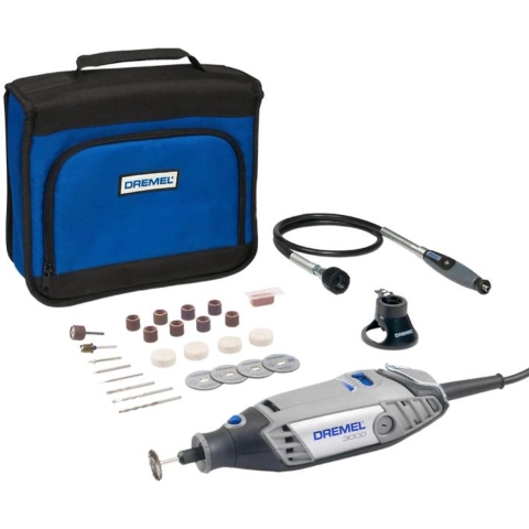 Dremel 3000 | 25 accessoires | 2 hulpstukken | In opbergtas - F0133000HA