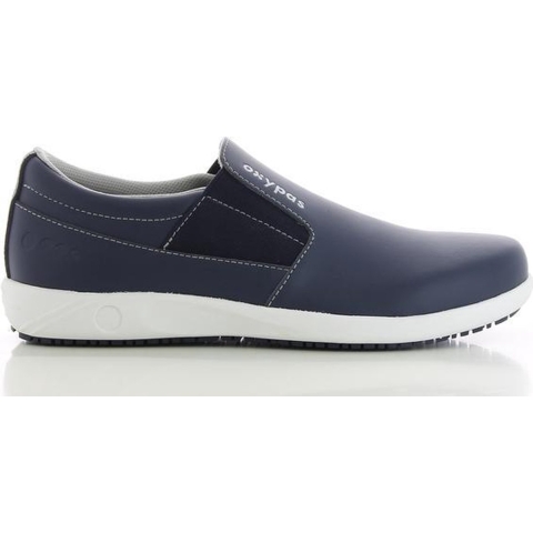 Oxypas Comfortabele Leren Instapper Roy | Navy | Maat 41 - 00.154.137.41