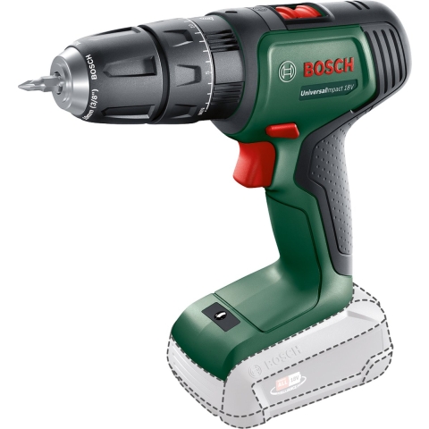 Bosch Groen UniversalImpact 18V | Accuklopboorschroevendraaier - 06039D4101