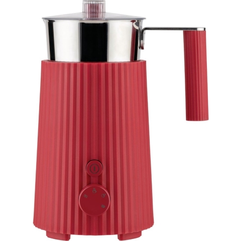 Alessi Melkopschuimer Plissé - Rood - Michele de Lucchi - MDL13 R