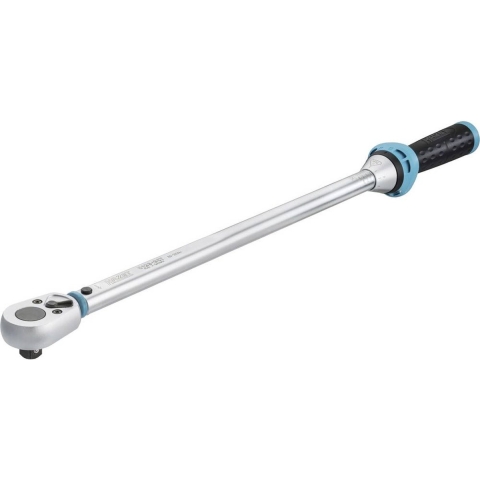 HAZET Momentsleutel 5123-3CT - Draaimomentbereik min-max: 60 - 320 Nm - Nauwkeurigheid: 3% - 1/2 inch (12,5 mm) vierkant massief - Lengte: 628 mm