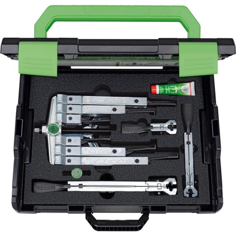 Kukko Trekkerset | 11-delig | spanwijdte 120/130 mm | spandiepte 100-350 mm | 1 stuk - K-2030-10-S - K-2030-10-S