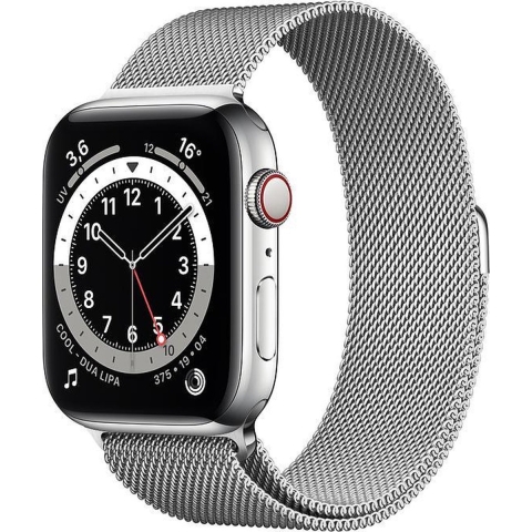 Apple Watch Series 6 44mm Cellular Stainless Steel (Simlockvrij)