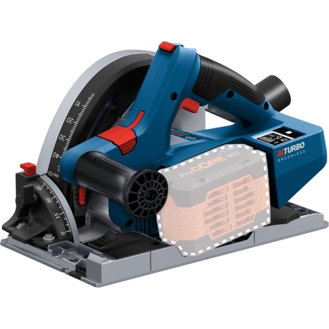 Bosch Professional Accu combiset GKT 18V-52 GC + GAS 18V-12 MC - 0615A5004N