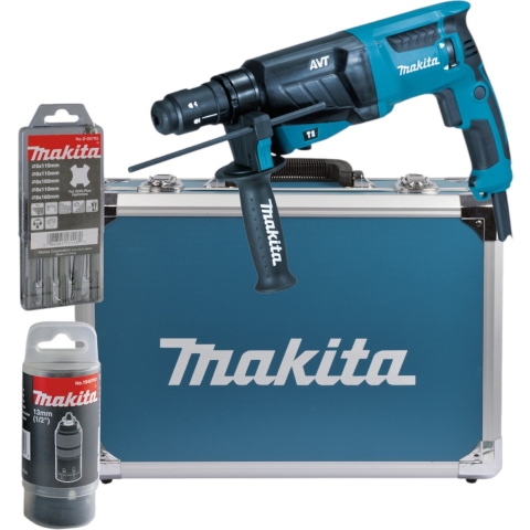 Makita HR2631FT13 Combihamer SDS+ 230V 800W 5-delig in Koffer
