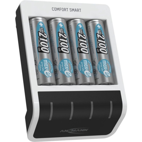 Ansmann Comfort Smart Batterijlader NiMH AAA (potlood), AA (penlite)