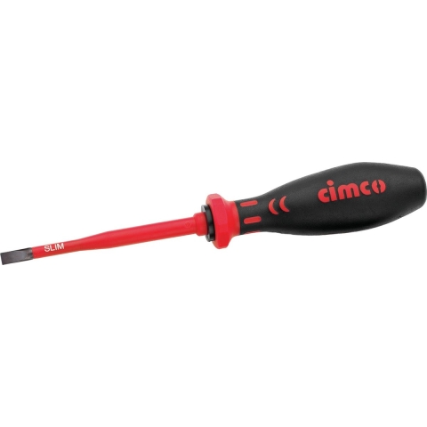 Cimco Cimco Werkzeuge VDE Platte schroevendraaier Kopbreedte: 5.5 mm Koplengte: 125 mm