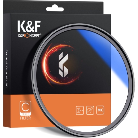 K&F Concept UV Filter met Multi Layer Coating - 77mm