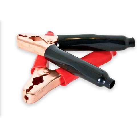 Mueller Electric 010031 Accuklem Rood, Zwart Klembereik (max.): 38 mm Lengte: 153 mm 1 set(s)