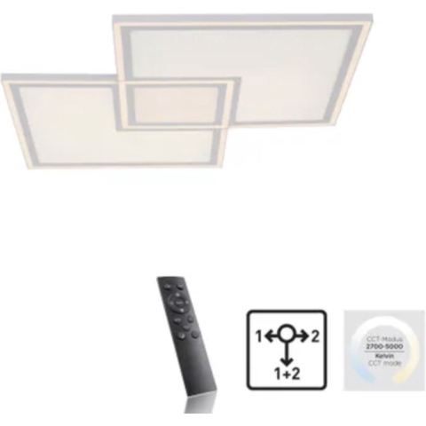 Just Light 14855-16 LED-plafondlamp LED 30.00 W Wit