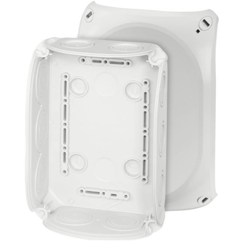 Hensel DK 1000 G Aftakkast (b x h) 180 mm x 130 mm Grijs-wit (RAL 7035) IP66 1 stuk(s)