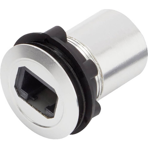 TRU COMPONENTS RJ45-02 RJ-inbouwbus 1417396 Bus, inbouw Zilver 1 stuk(s)