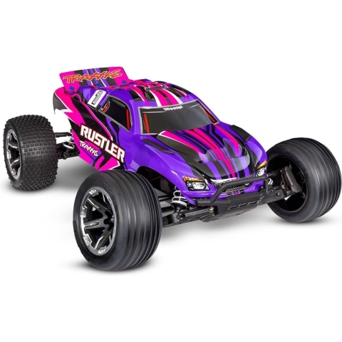 Traxxas Rustler XL-5 HD Electro Truggy RTR - Roze