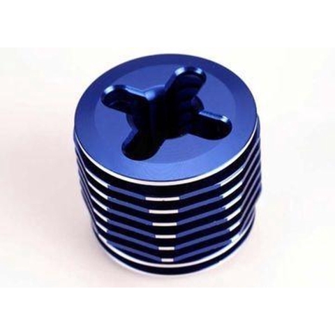 Cooling head, pro (mach. alum.) (blue-anodized)