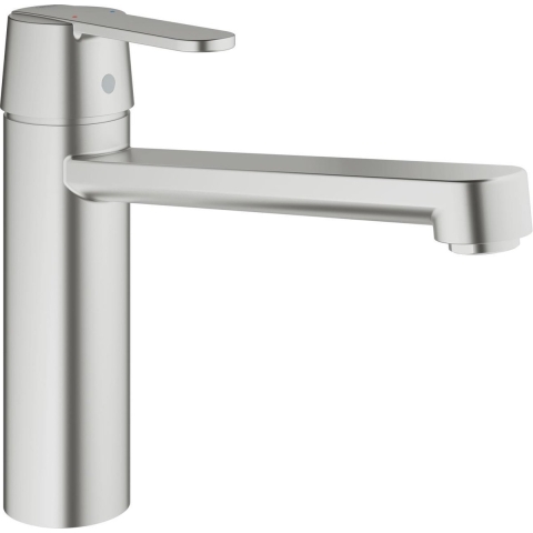 GROHE QuickFix Get Keukenkraan - Medium uitloop - RVS-look