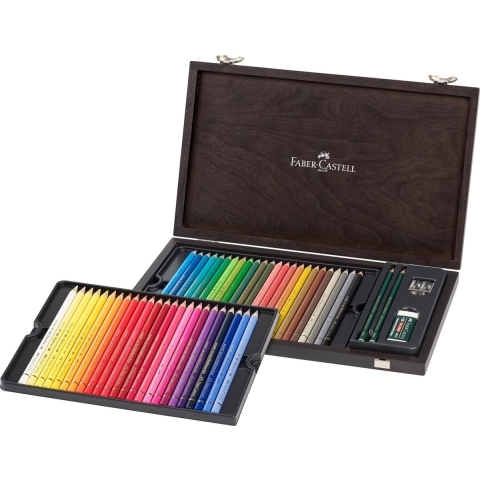 Faber-Castell kleurpotloden - Polychromos - 48 stuks in kist - FC-110006