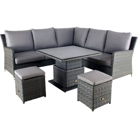 Loungeset Ridgecrest Midnight Grey - Oosterik home