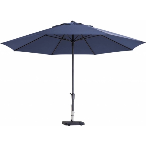 Stokparasol Timor dia. 400 cm safier blue zonwering - Madison