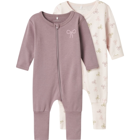 Name It Pyjamapak - Noos - 2-pack - NbfNightsuit - Nauwelijks Ro - Name It - 68 - Pyjamapak