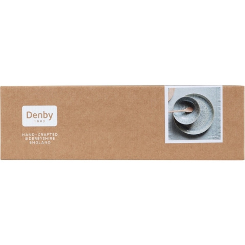 DENBY - Halo Speckle - Dinerbord Coupe 26cm Set/4
