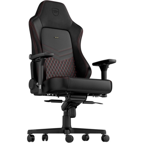Noblechairs Hero echt leer zwart/rood