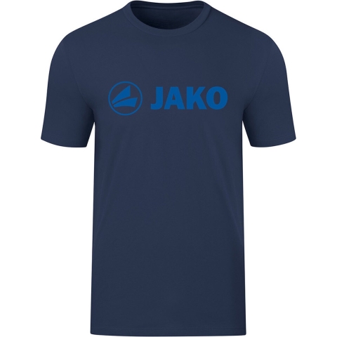 JAKO 6160K T-Shirt Promo Kids - Marine Gemeleerd/Indigo - 140