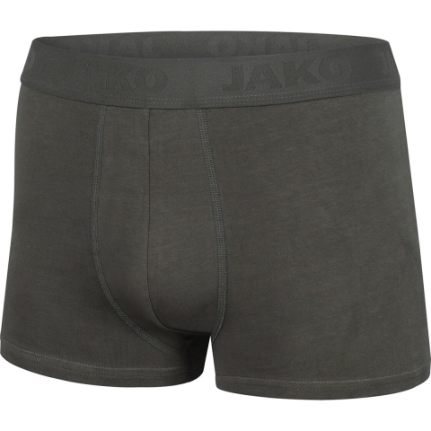 JAKO 6205 Boxershort Premium - 2-Pack - Antraciet - L