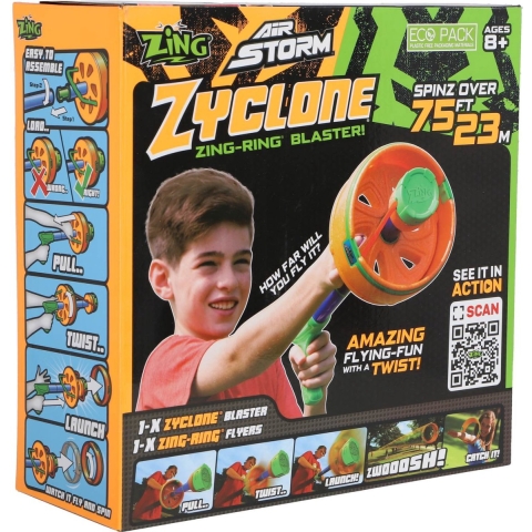 Zing Zyclone Air Storm Zing Ring Blaster