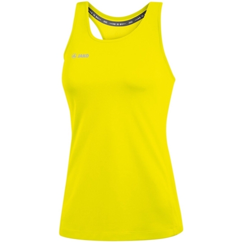 JAKO 6075D Tanktop Run 2.0 Dames - Fluogeel - 34