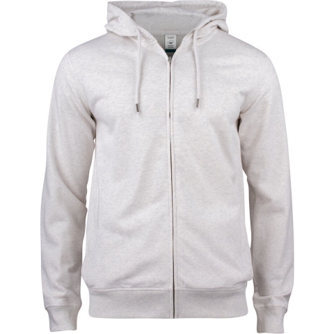 Clique 021004 Premium OC Hoody FZ - Nature Melange - M