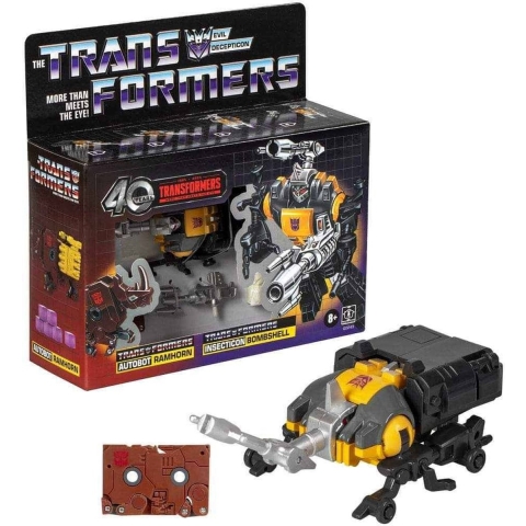 Hasbro Transformers G1 Bombshell & Ramhorn