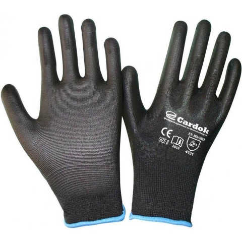 Honeywell Handschoen | maat 6 wit/grijs | EN 388 PSA-categorie II | polyamide-tricot met polyurethaan | 10 paar - 061906941E 061906941E