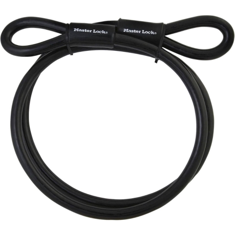 Masterlock Staalkabel, 3m, O10mm, plastic sleeve - 49EURD 49EURD