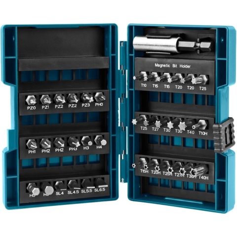 Makita Accessoires B-28606 | 37-Delige | schroef-/bitset - B-28606