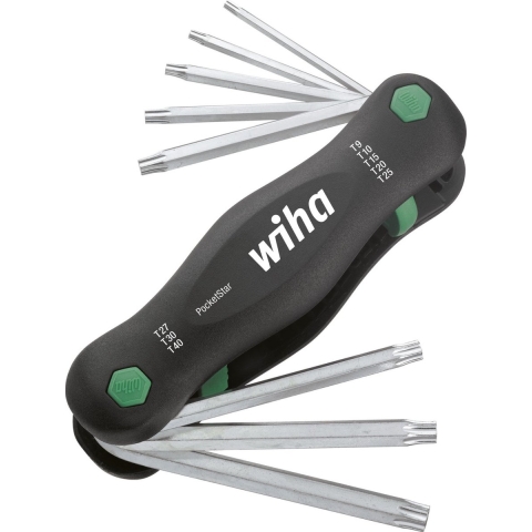 Wiha Multitool PocketStar | TORX® | 8-delig | SB-versie | met euroslot ophanger - 23049 - 23049