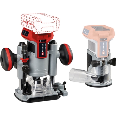 Einhell TP-RO Kit Li BL Solo - Accu Boven-/Kantenfrees | 18V | In koffer - 4350410 - 4350410