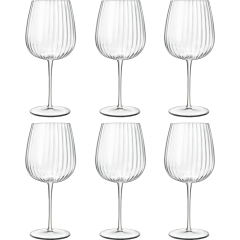 Luigi Bormioli Gin Tonic Glazen - Cocktailglazen op Voet - Speakeasies - 750 ml - 6 Stuks