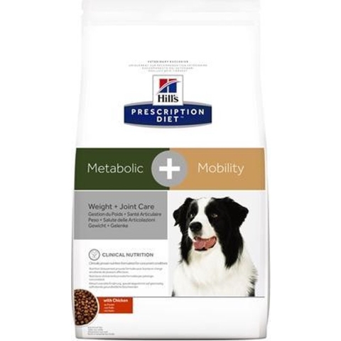Hill's Prescription Diet Canine Metabolic & Mobility - Kip - Hondenvoer - 4 kg