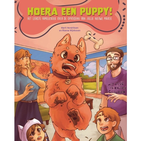 Hoera een puppy! (Hardback)