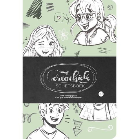 CreaChick Schetsboek (Hardback)