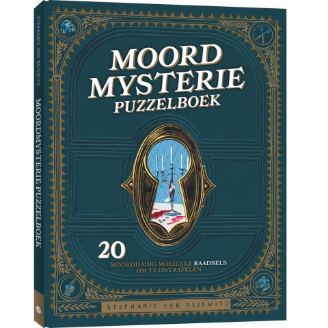 Moordmysterie puzzelboek (Hardback)
