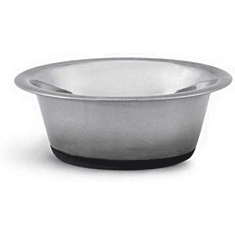 Beeztees RVS eet of drinkbakje met antislip bodem 0.18L