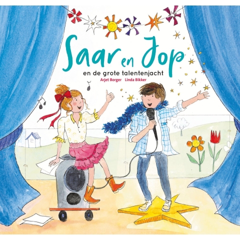 Saar en Jop en de grote talentenjacht (Hardback)