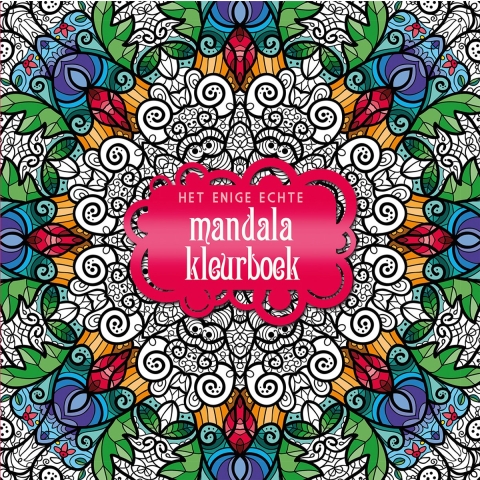 Het enige echt mandala kleurboek (Paperback)